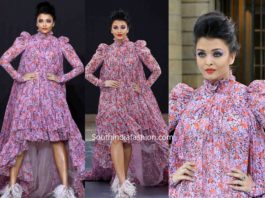 aishwarya rai bachchan purple dress paris fashion week (1)