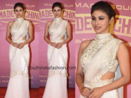 mouni roy white saree made in china trailer launch