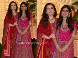 nita ambani isha ambani lehengas ganesh chaturthi 2019