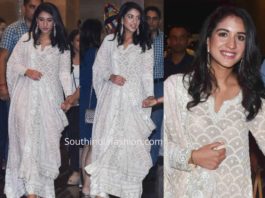 radhika merchant in abu jani sandeep khosla anarkali at ajsk 33 years fashion show