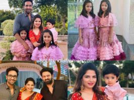 vishnu manchu family diwali celebrations