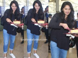 anushka shetty birthday airport (1)