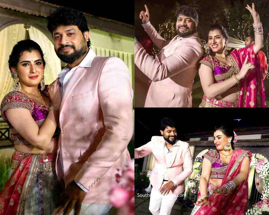 Archana Shastry and Jagadeesh's Sangeet Function