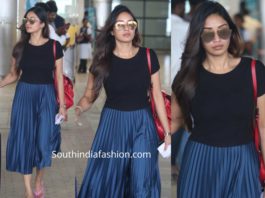 nivetha pethuraj airport look