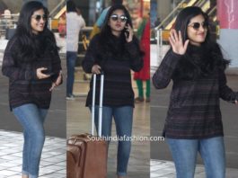 nivetha thomas airport look