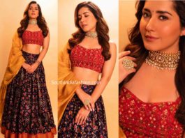 raashi khanna lehenga bigg boss 3 finale