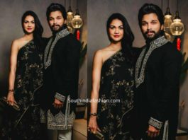 allu arjun sneha reddy in ethnic wear