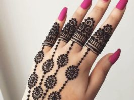 finger mehndi designs