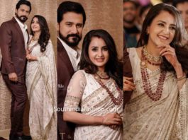 actress bhama and arun wedding reception