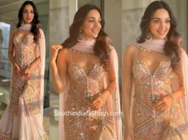 kiara advani lehenga at armaan jain pre wedding