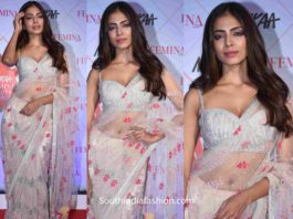 malavika mohanan saree at femina beauty awards 2020 (2)