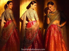 nisha aggarwal in jayanti reddy lehenga