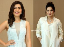 raashi khanna and catherine tresa at word famous lover trailer launch