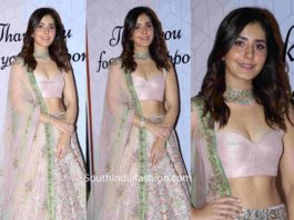 raashi khanna in pink lehenga