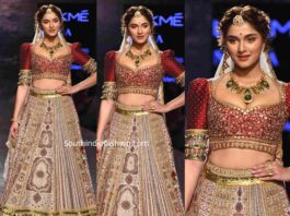 saiee manjrekar lehenga at lfw 2020 (1)