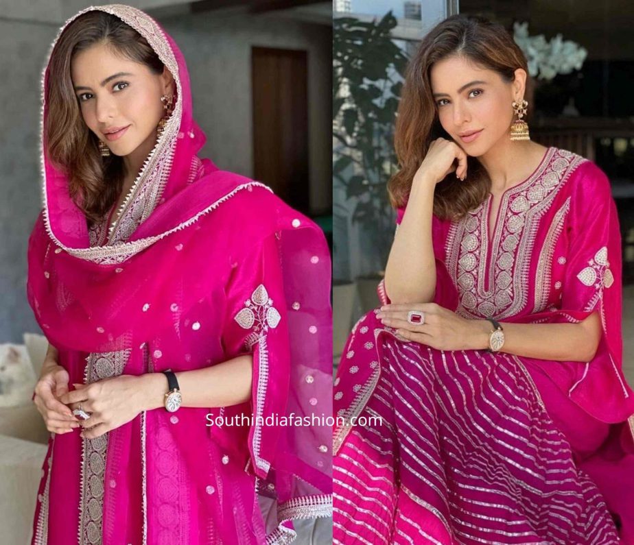 aamna sharif sharara suit eid (2)