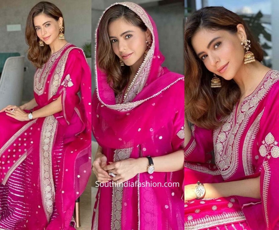 aamna sharif sharara suit eid