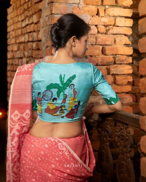 puja blouse