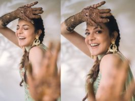 kajal aggarwal mehendi function