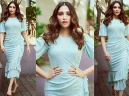 Tamannaah Bhatia at launch of her web series in sequined dress