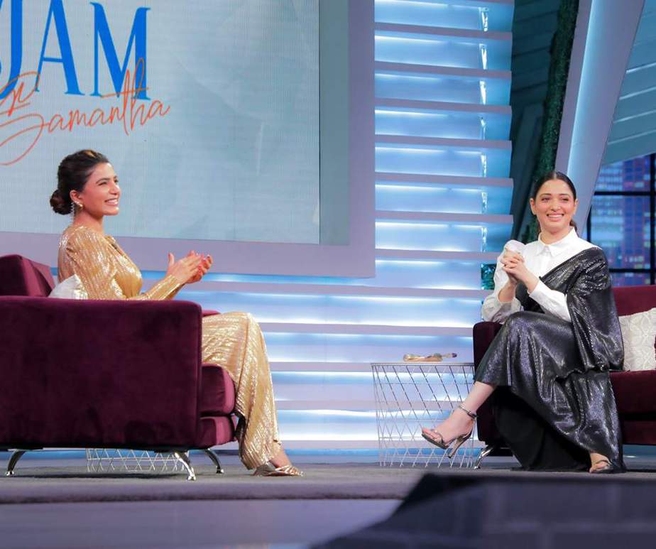 SAMANTHA AND TAMANNAAH SAMJAM SHOW (2)