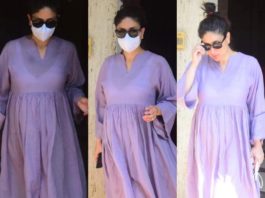 kareena kapoor khan in lavender maternity dress