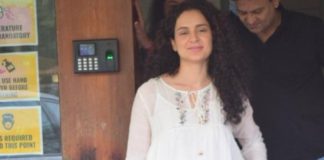 kangana ranaut in all-white dress