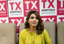 Samantha Akkineni in lime green dress and palazzo for a hospital opening in Hyderabad3