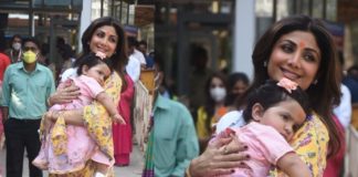 shilpa shetty with her daughter (1)