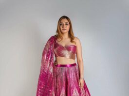 Jwala Gutta in Amit aggarwal lehenga for her reception-1