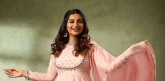 Nakshathra Nagesh in pastel anarkali by label evengelin-1