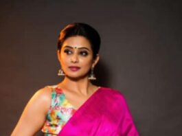 Priya Mani in pink saree by dithya sai fashions for dhee kings-2