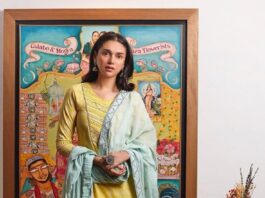 Aditi Rao Hydari in a yellow sharara set by the loom