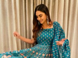 krystle in blue idaho outfit