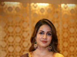 Lavanya Tripathi new movie launch in mustard kurta set-1