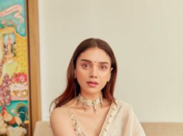 aditi rao hydari in an ivory kurta set by punit balana -1