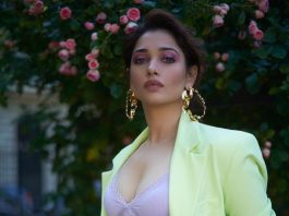 tamannaah bhatia in pastel green suit set by merksha at cannes'22-2