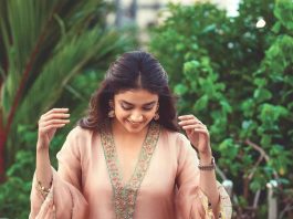 keerthy suresh in pink rajiramniq kurta 1