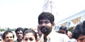 nayanthara vignesh in traditional at tirupati1