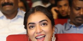 nazriya nazim in yellow torani saree at ante sundaraniki pre release event