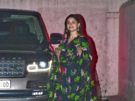 alia bhatt in black floral suit by label earthen2