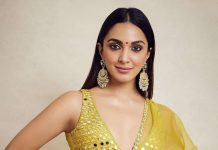 kiara advani in yellow lehenga by monika and nidhi1