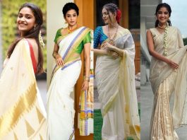 actresses in kerala sarees for onam'22 -featured