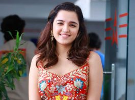 shirley setia in orange jumpsuit by kalki fashion for kvv promotions0.1