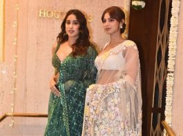 janhvi and khushi kapoor in mm attires at a diwali bash'22