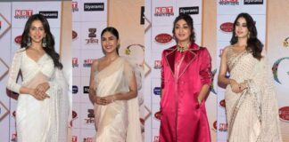 Janhvi, shilpa, rakul and mrunal at nbt awards'22-