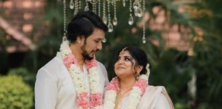 manjima mohan-gautham karthik wedding pics2