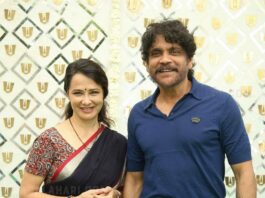 amala and nagarjuna akkineni at sharwanand engagement (1)