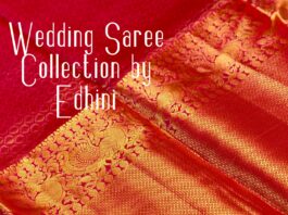 edhini wedding silk saree collection