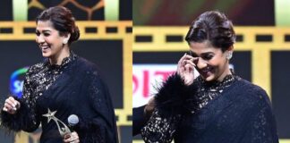 nayanthara black saree siima 2024 (1)